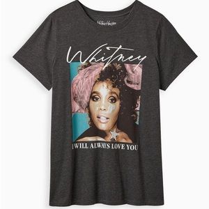 Torrid Whitney Houston tee tshirt size 3